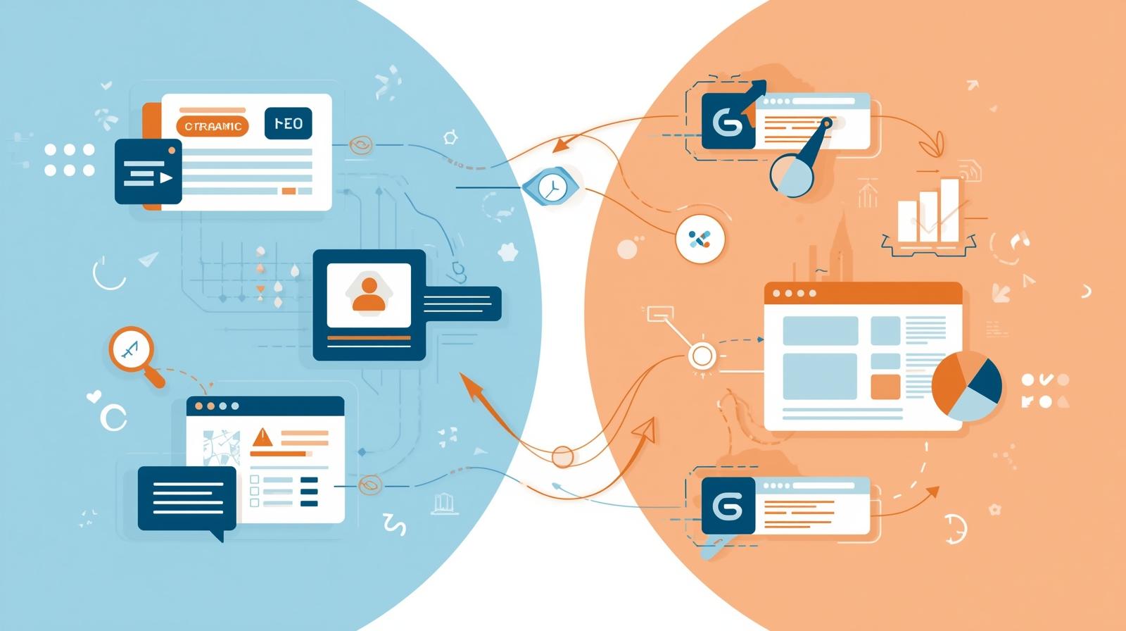 Integrated marketing strategy combining paid advertising and organic growth to boost cross-channel performance and ROI.